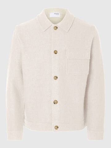 SELECTED HOMME Strickjacke in Beige