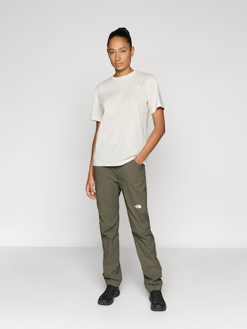 THE NORTH FACE - Camiseta 'EVOLUTION BOX NSE' en blanco