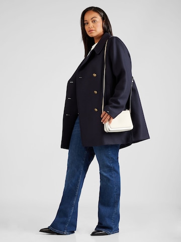 Tommy Hilfiger Curve Between-Seasons Coat in Blue