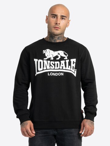 LONSDALE Sweatshirt 'Go Sport' in Schwarz: Vorderseite