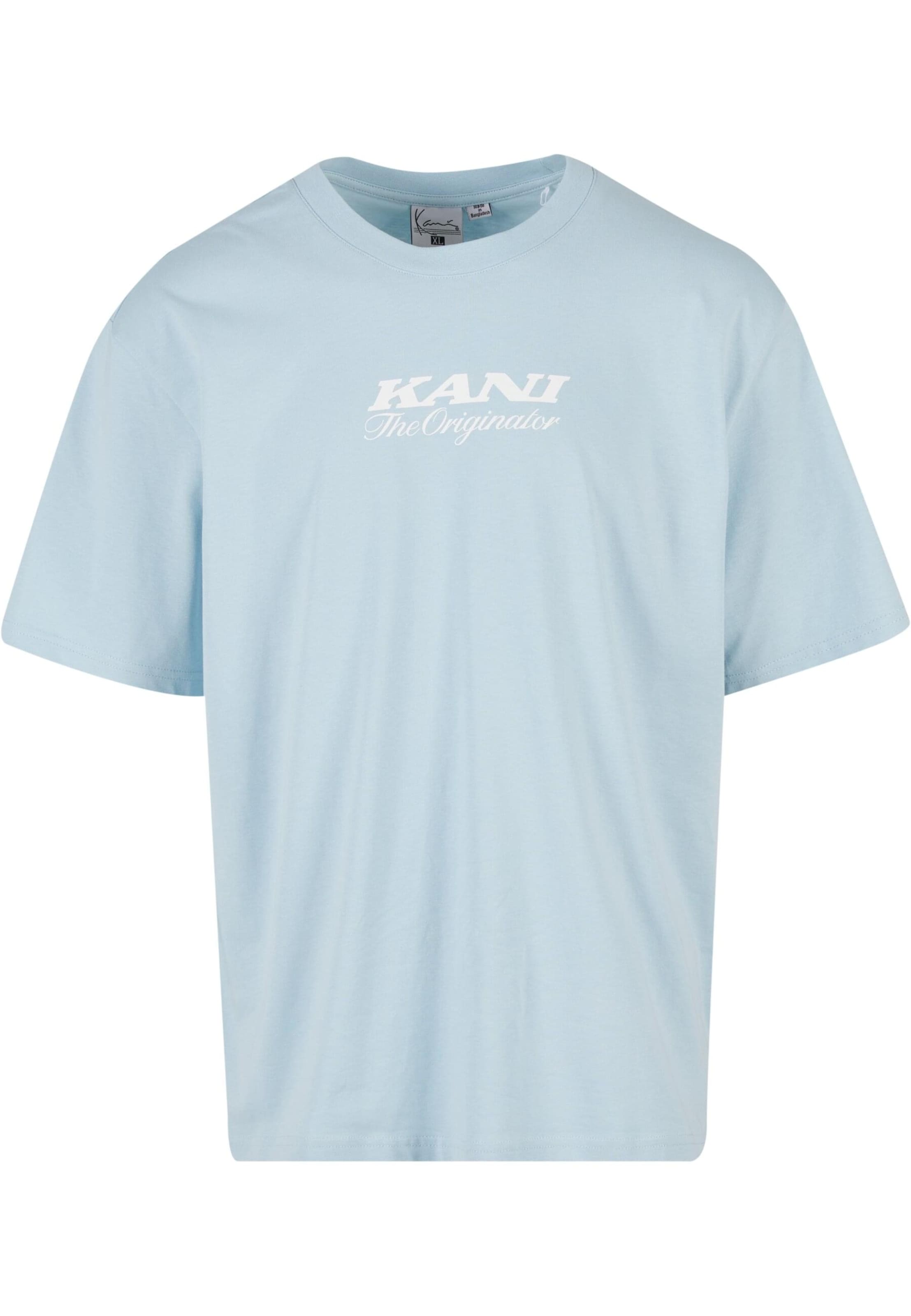Karl Kani T-Shirt 'Originator' in Blau: Vorderseite