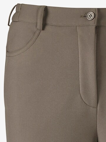 Goldner Regular Athletic Pants 'Carla' in Brown