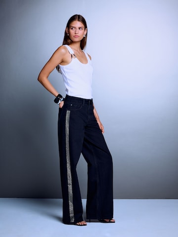 Wide Leg Jean Next en noir