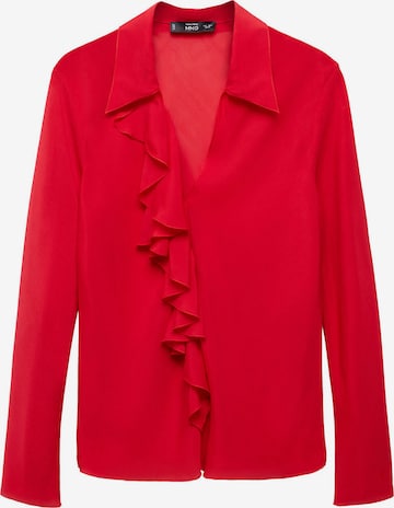 MANGO Blouse 'Volare' in Rood: voorkant