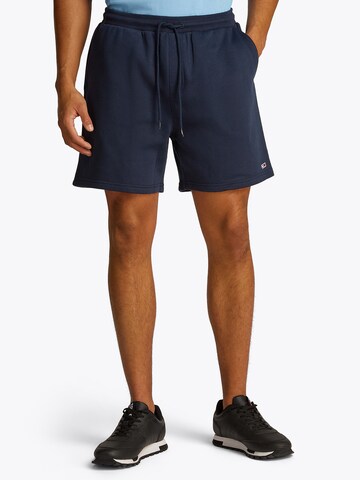 Tommy Jeans - Loosefit Pantalón en azul: frente