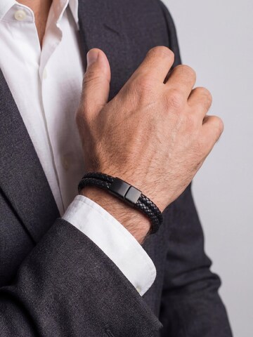 Akitsune Armband 'Simplicitas'‌‌‌ in Schwarz
