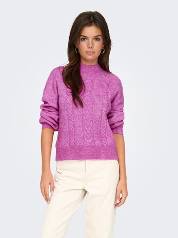 Pull-over 'JDYSUSANNA' JDY en rose : devant