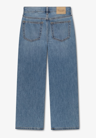 Abercrombie & Fitch Baggy Jeans i blå