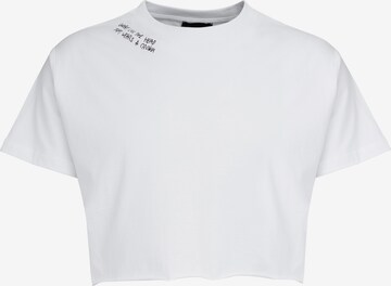 Magdeburg Los Angeles Shirt 'Uneasy Head' in White: front