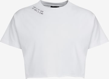 Magdeburg Los Angeles - Camisa 'Uneasy Head' em branco: frente