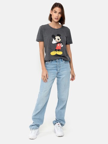 Recovered Koszulka 'Mickey Mouse Phone' w kolorze szary