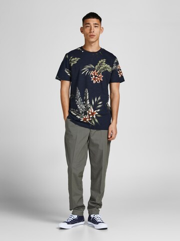 zils JACK & JONES T-Krekls 'BlaTropic'