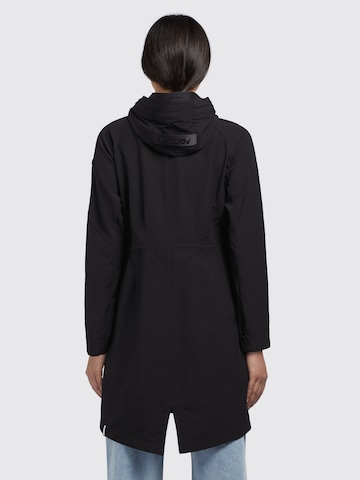 khujo Ανοιξιάτικο και φθινοπωρινό παλτό σε μαύρο