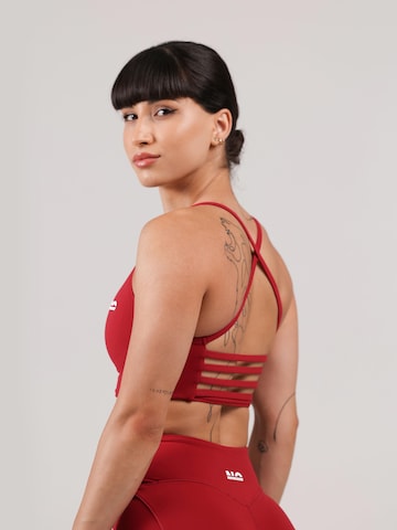 neverover - Bustier Sujetador deportivo 'Nova' en rojo
