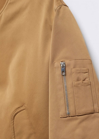 MANGO Jacke 'Alfa' in Braun