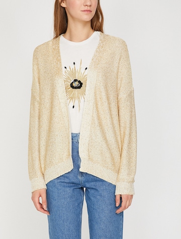 Koton Knit cardigan in Gold