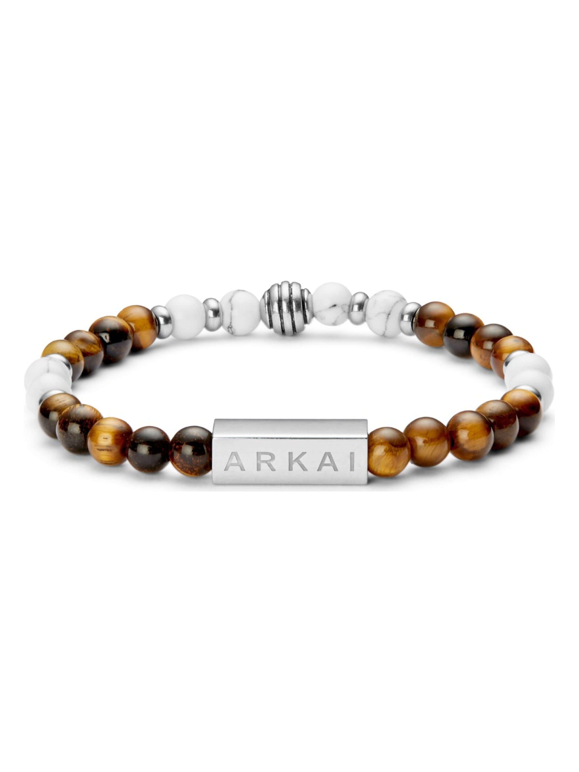 Arkai Armband 'Roas' in Bruin: voorkant