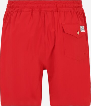 Polo Ralph Lauren Badeshorts 'TRAVELER' in Rot