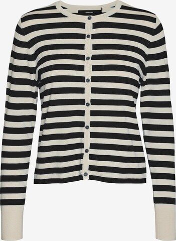 VERO MODA Knit Cardigan 'DORY' in Beige: front