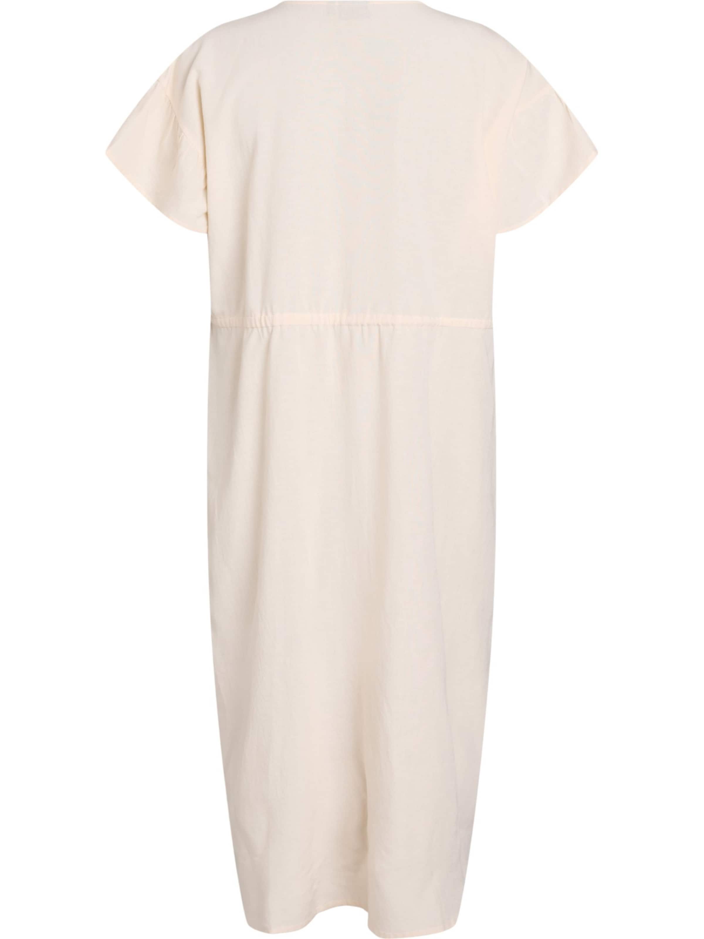 Zizzi Šaty 'Vflex' - Béžová