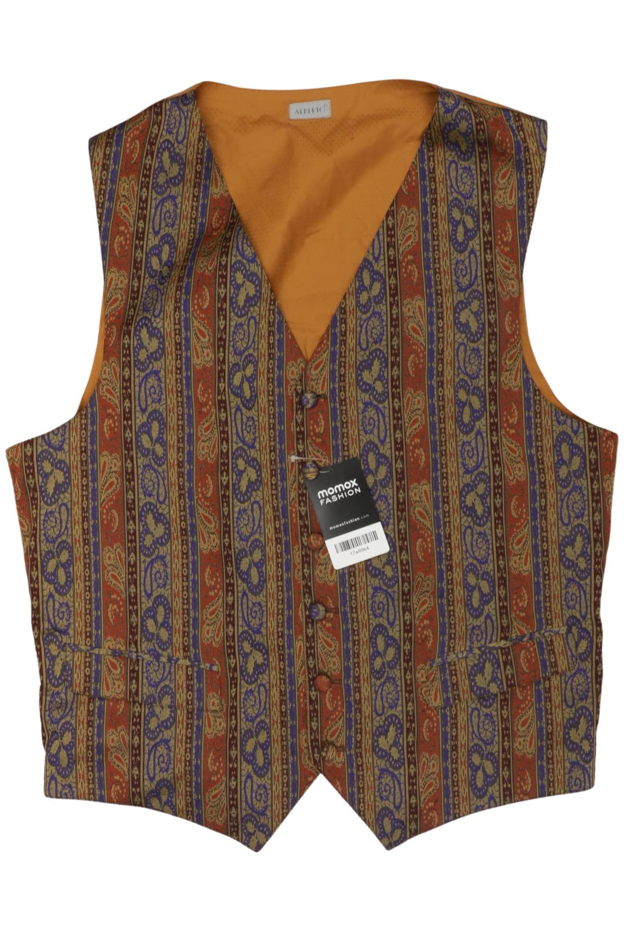Alberto Vest in M in Brown: front