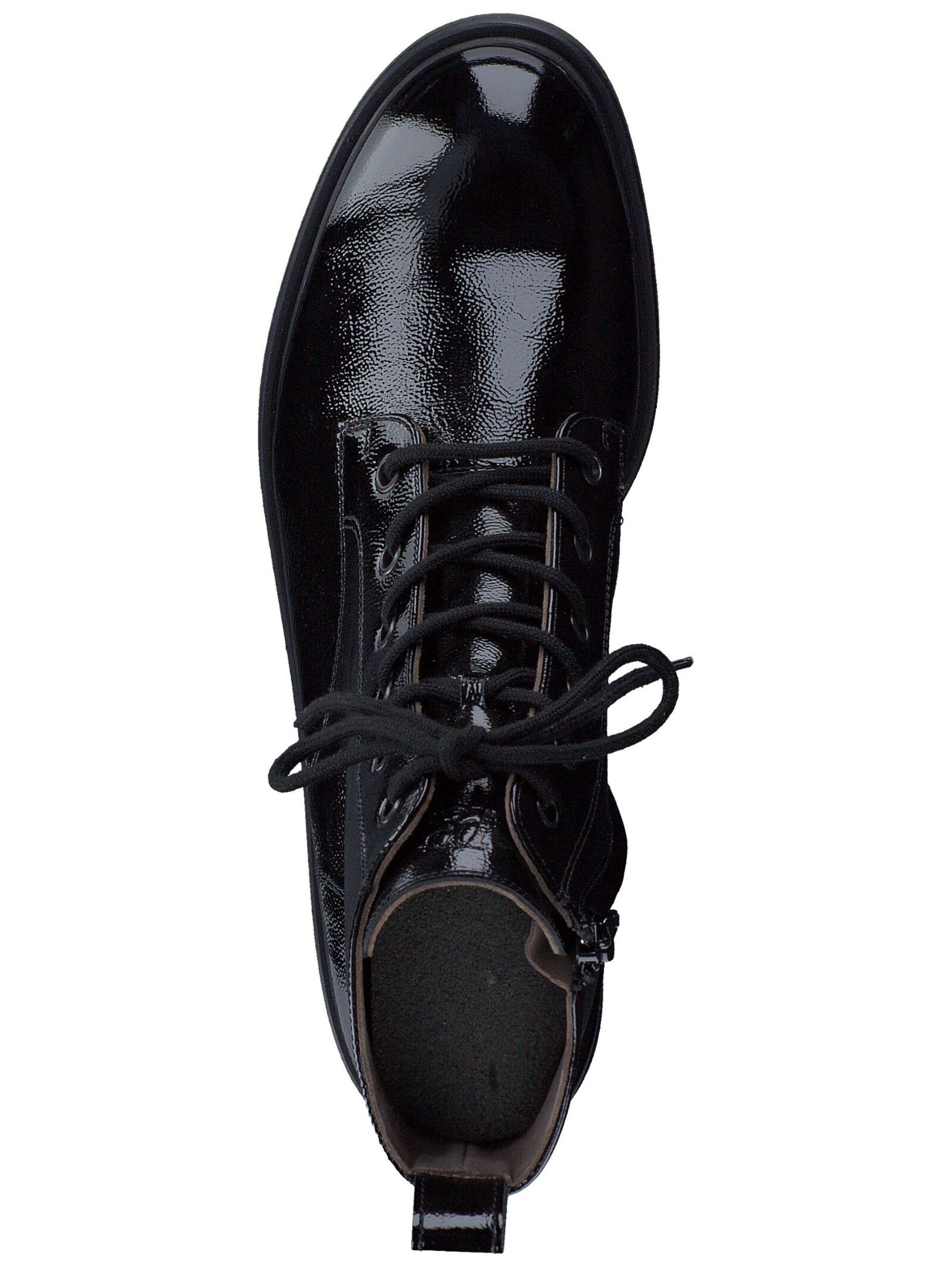 Paul Green Schnürstiefelette in Schwarz