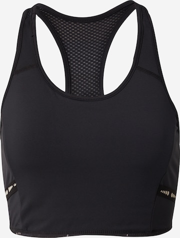 ONLY PLAY Bustier Urheilurintaliivit 'ONPSPACE-2' värissä musta: etupuoli