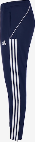 ADIDAS PERFORMANCE Slim fit Workout Pants 'Tiro 23' in Blue