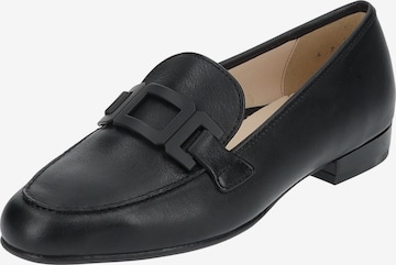 ARA Classic Flats in Black: front