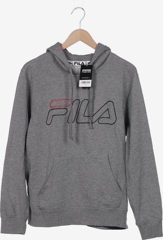 FILA Sweatshirt & Zip-Up Hoodie in L-XL in Grey: front