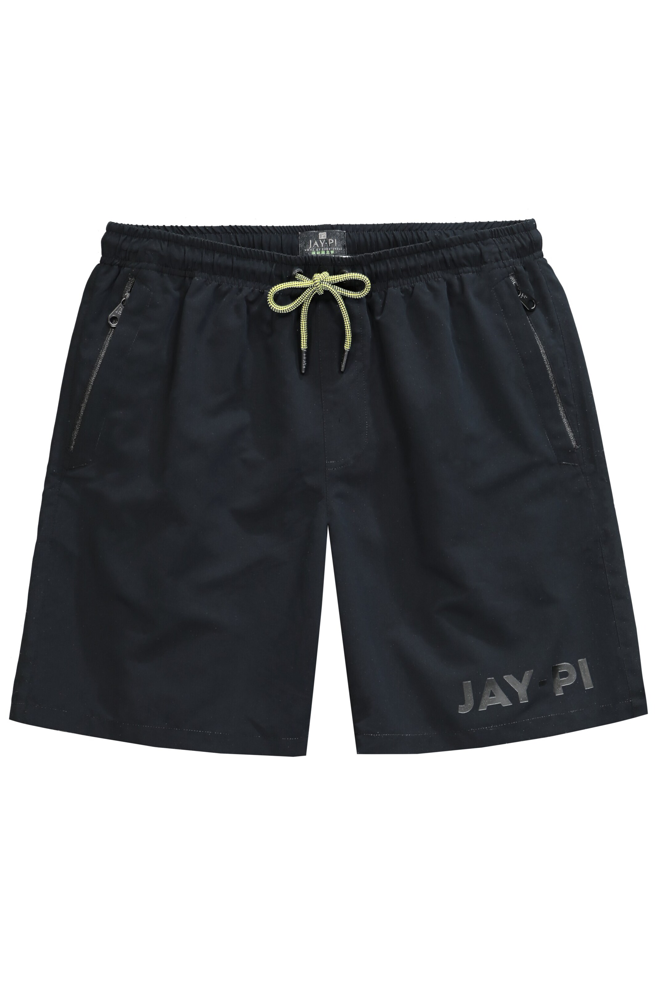 JAY-PI Zwemshorts in Zwart: voorkant