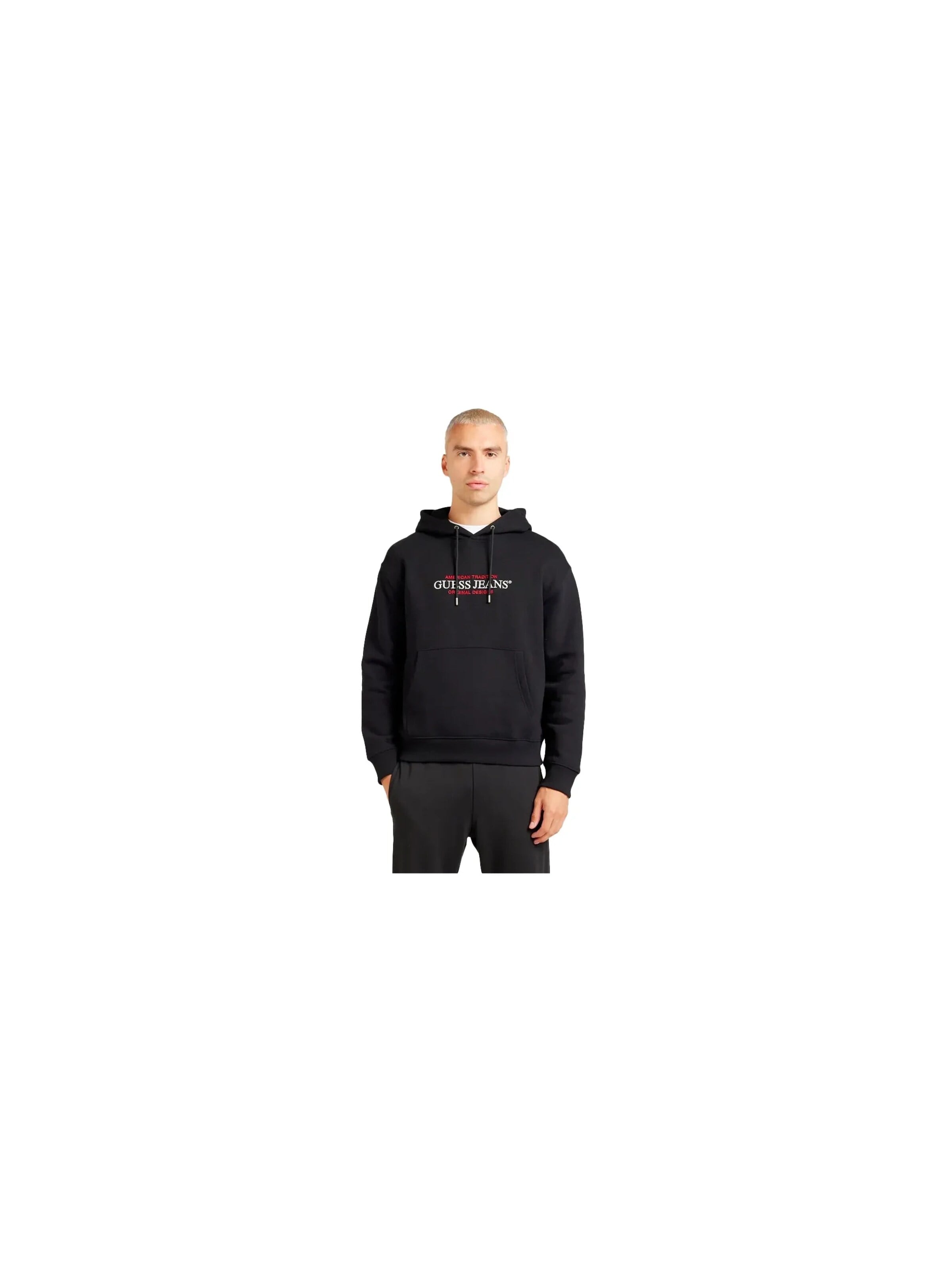 GUESS - Sudadera 'G active' en negro: frente