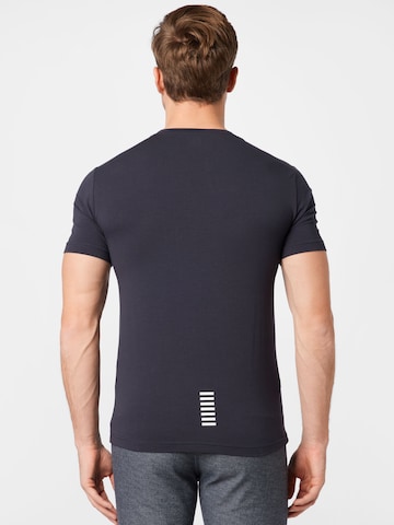 Tricou de la EA7 Emporio Armani pe albastru