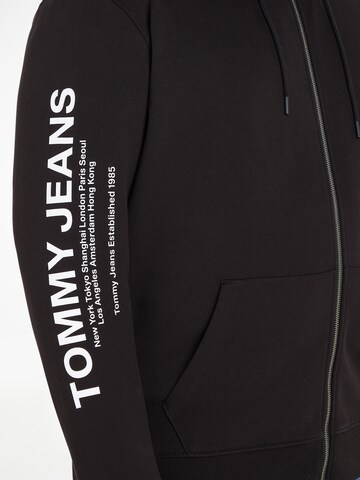 Tommy Jeans Plus Zip-Up Hoodie in Black