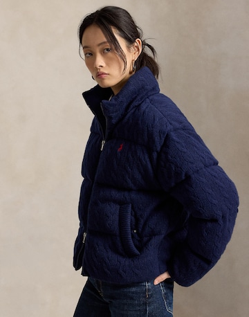 Giacca invernale di Polo Ralph Lauren in blu: frontale