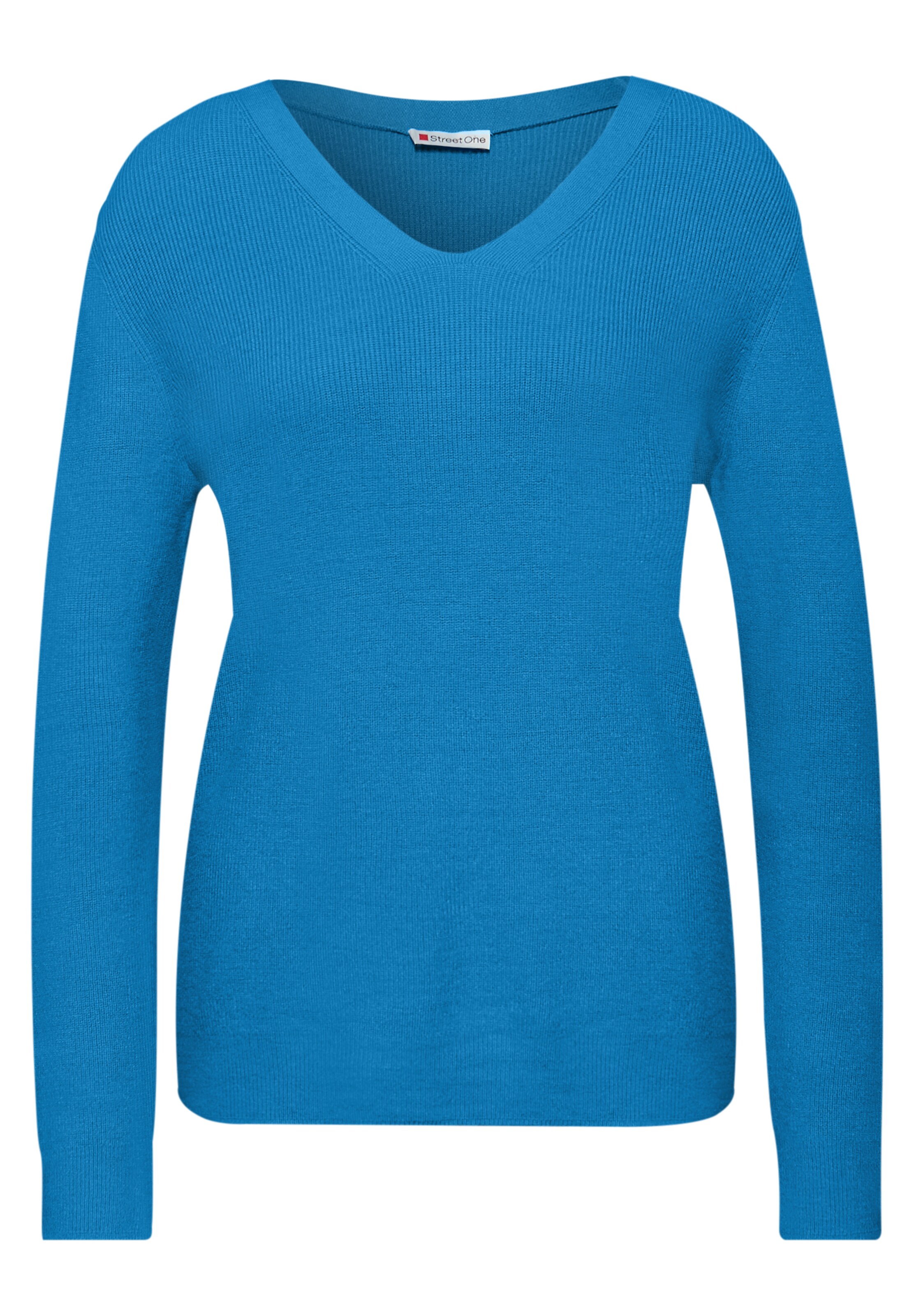 STREET ONE Pullover in Blau: Vorderseite