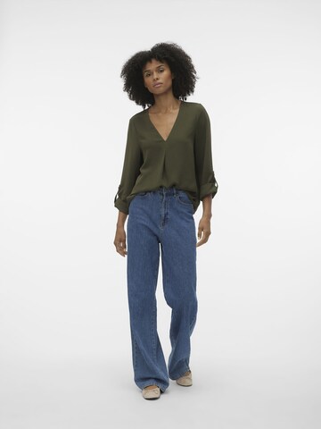 VERO MODA Blouse 'KAS ' in Groen