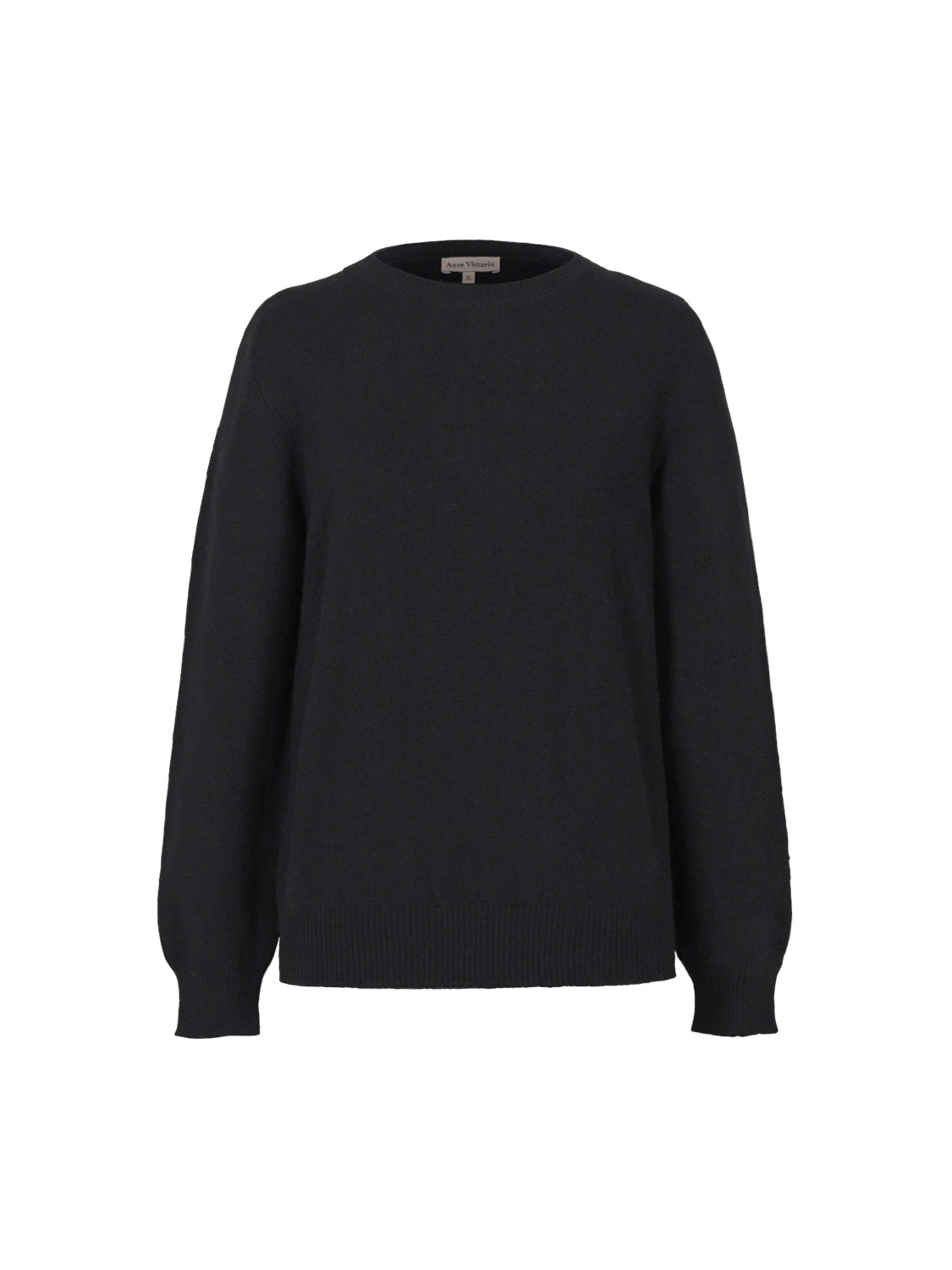 Pull-over 'Olivia' Anse Victorin en noir : devant