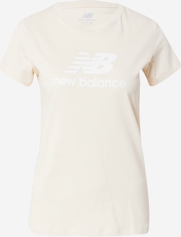 new balance - Camisa em branco: frente