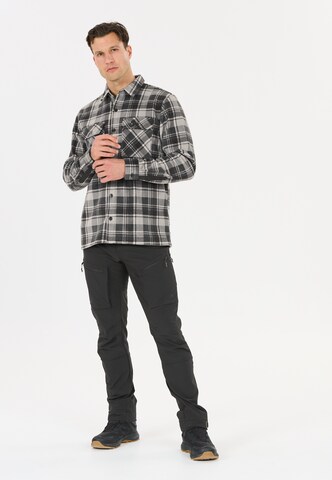 Whistler Regular Fit Fleecehemd 'Astrali' in Grau