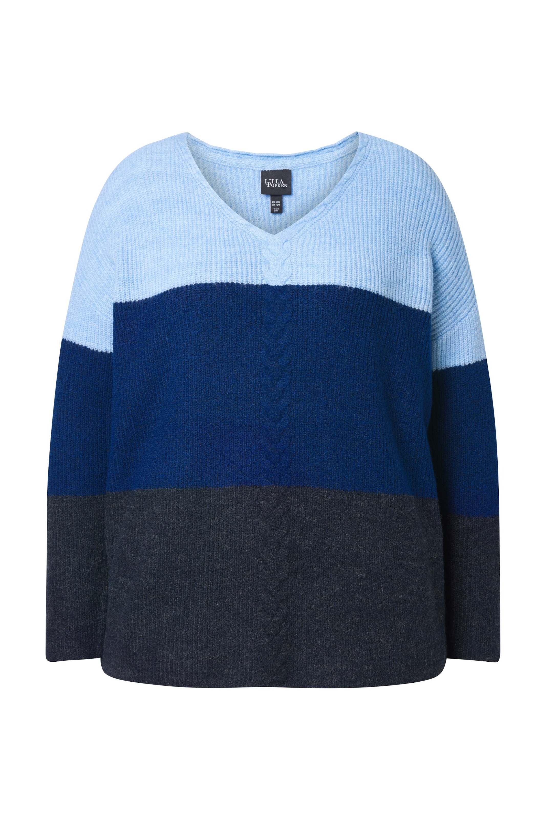 Ulla Popken Sweater in Blue: front