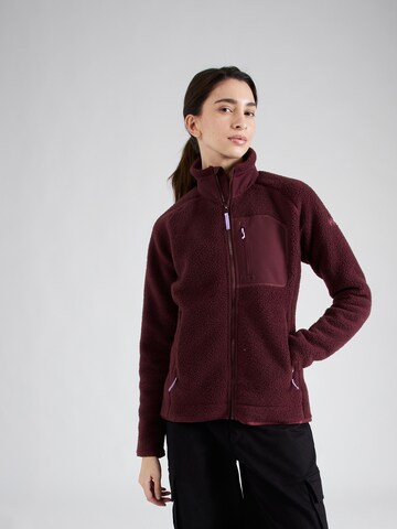 HELLY HANSEN Funktionsfleecejacke 'IMPERIAL PILE' in Rot: predná strana