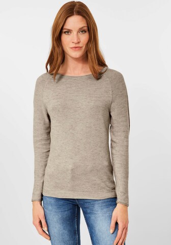 CECIL Sweater in Beige: front