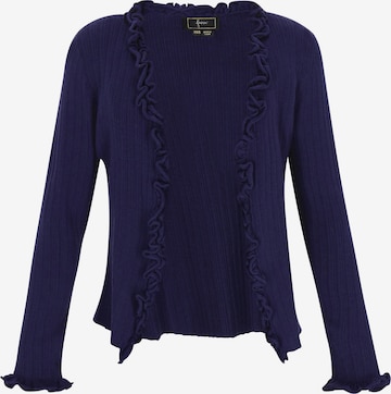 Cardigan faina en bleu : devant