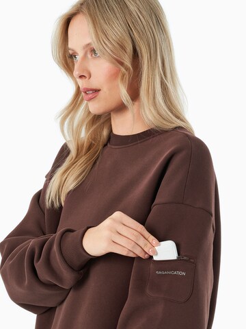 Organication Sweatshirt in Brown