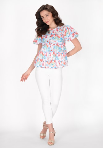 Chemisier 'Fashion Look' faina en bleu