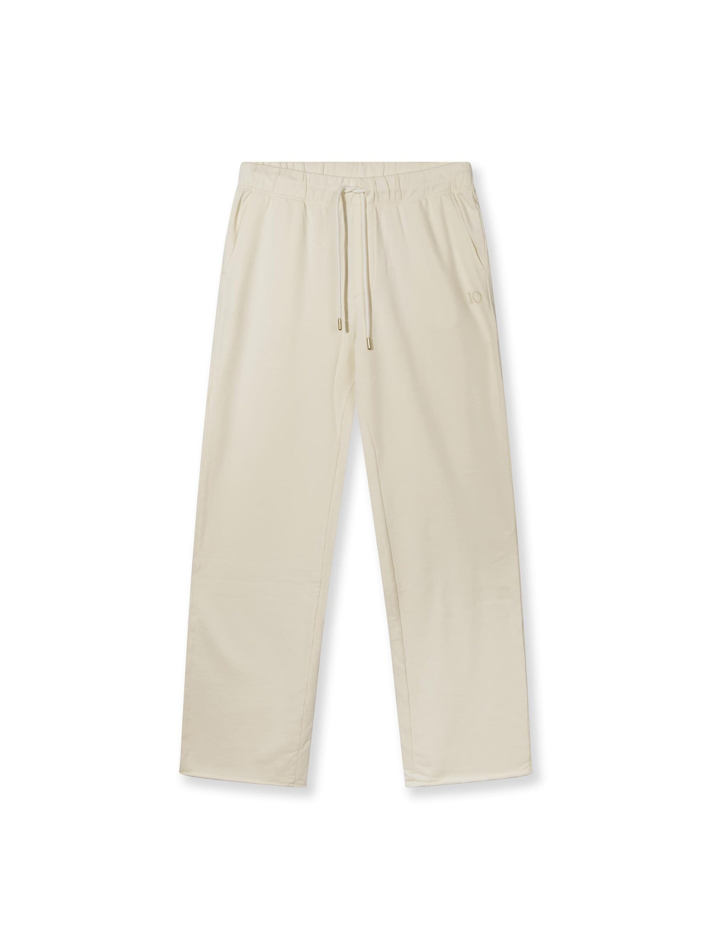 10Days Tapered Broek in Beige: voorkant