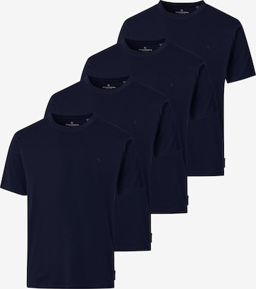 CASAMODA Shirt 'Basic' in Blue: front