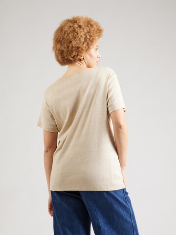 Maglietta 'CARMELODI' di ONLY Carmakoma in beige