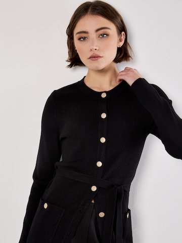 Apricot Jurk ' ' in Zwart